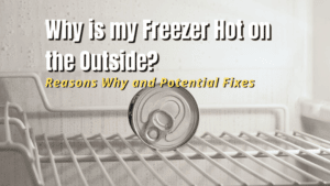 why is my freezer hot