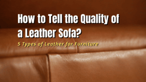 how to tell the quality of leather