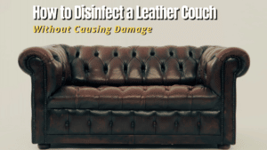 how to disinfect leather