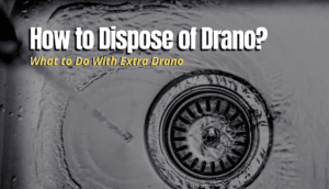dispose drano in sink