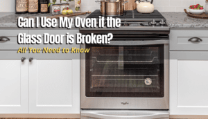 oven with glass door