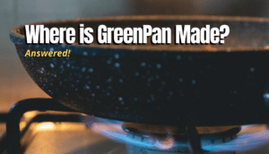 GreenPan frying pan on burner