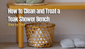 Teak Shower Bench