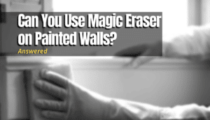 Magic Eraser on Paint scuffs