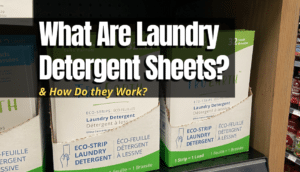 what are laundry detergent sheets at grocery store on shelf image for thumbnail