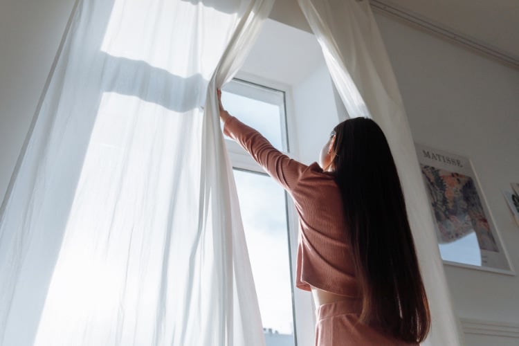 Natural light also helps regulate circadian rhythms 