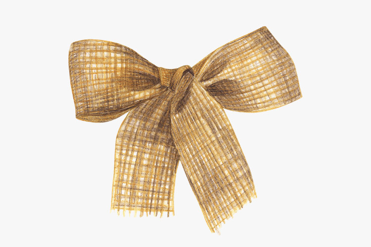 You can use burlap ribbons and bows for more than your rustic wreaths
