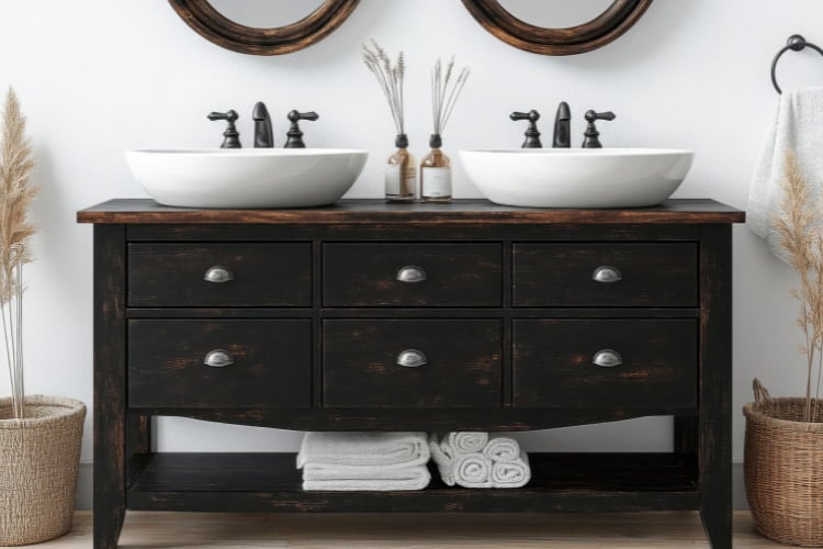 can provide a durable and practical surface to get ready in the mornings and to freshen up before bed
