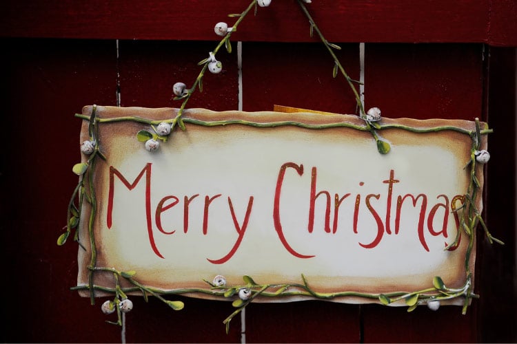 Spread the festive cheer with DIY Christmas signs