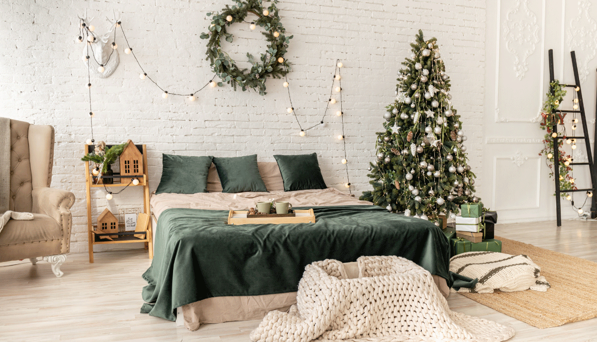 Cozy Bedroom Christmas Decor Ideas You will Love