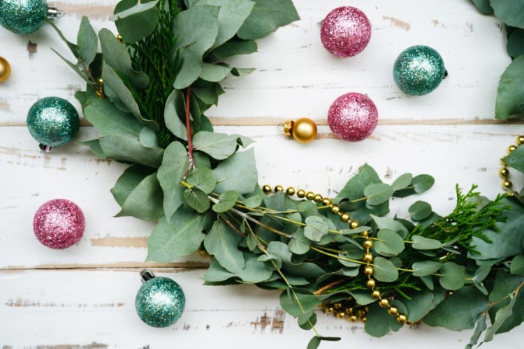 natural wreaths are sustainable and they add a lovely scent to your living area