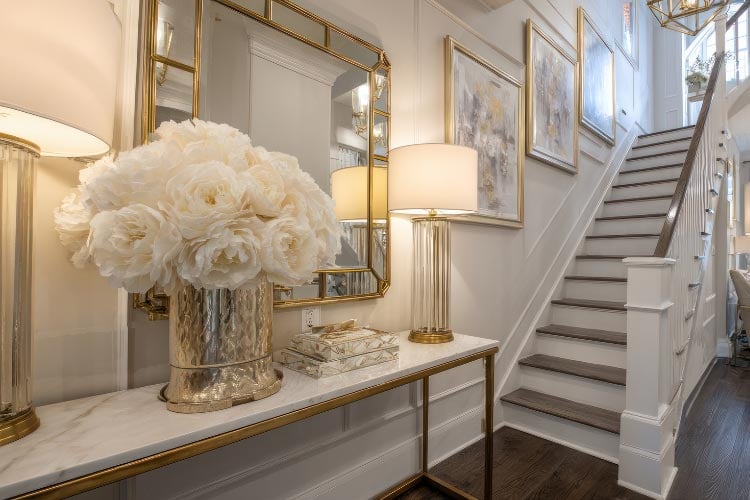 Mirrors and entryways just go together